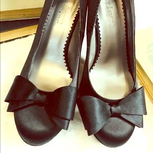 Cute Bow Black Pumps 🖤🎀